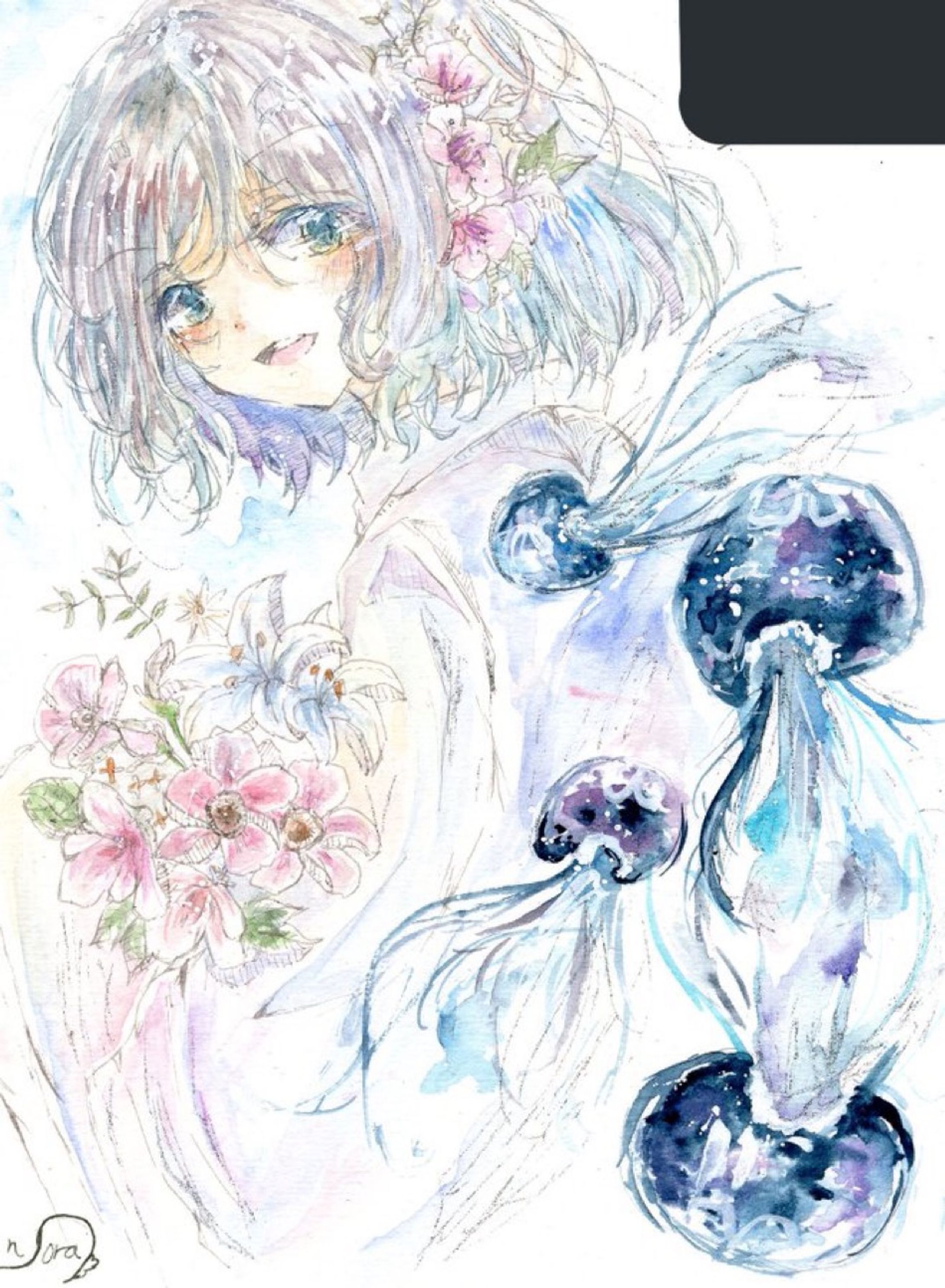 【水彩イラスト】ご依頼作品-1