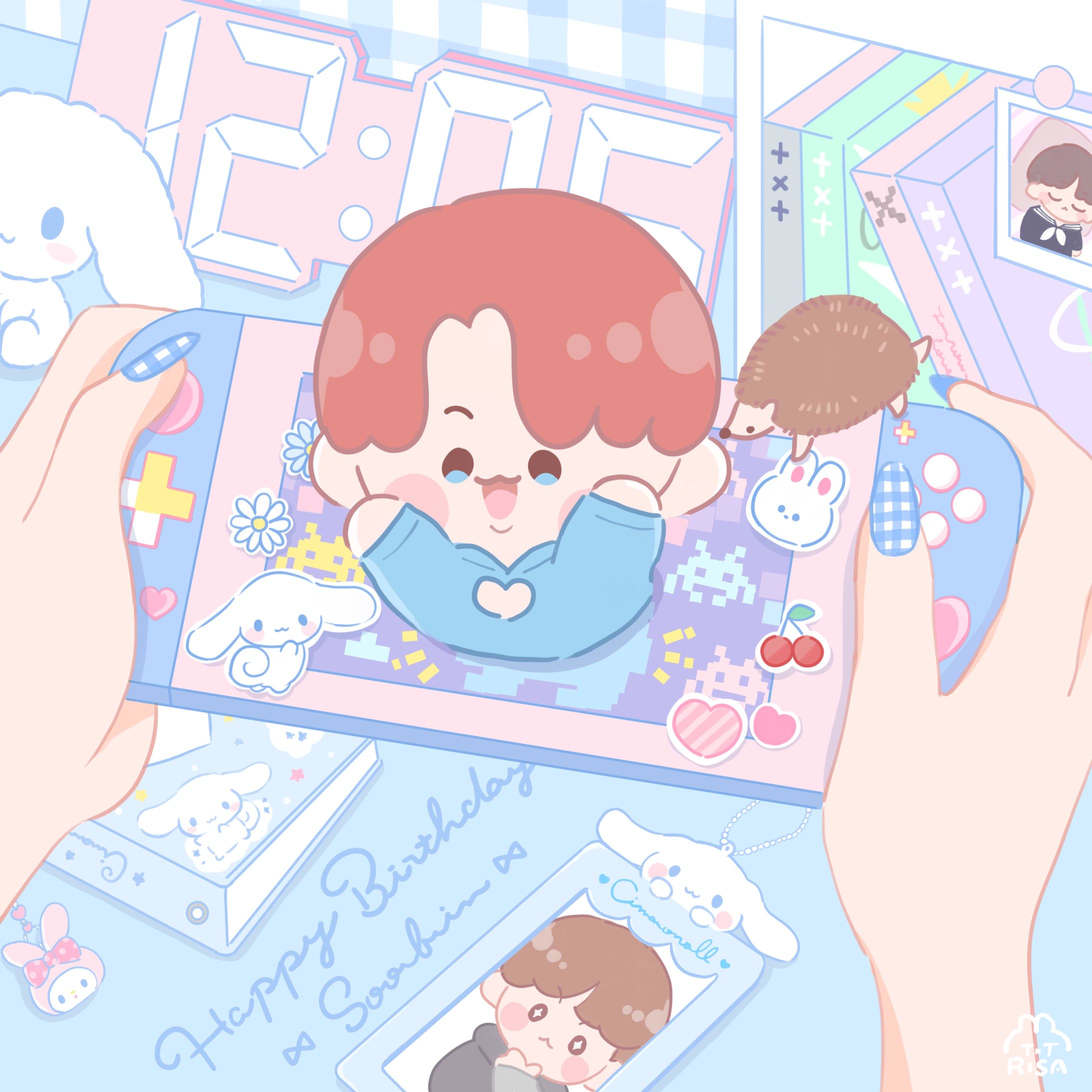 【イラスト】おしゃれ系雑貨風-1