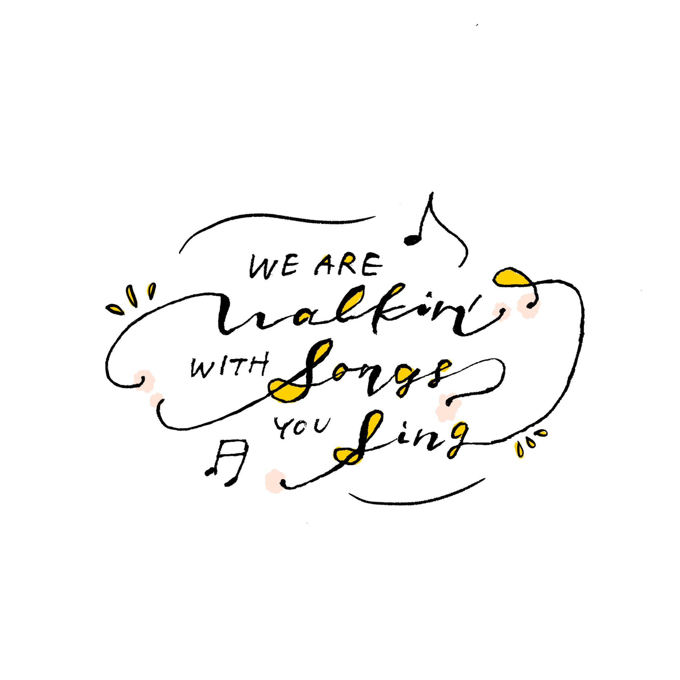 "Walkin’ with a song(歌を抱えて)"-1