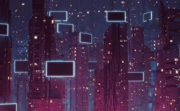 サイバーな都市