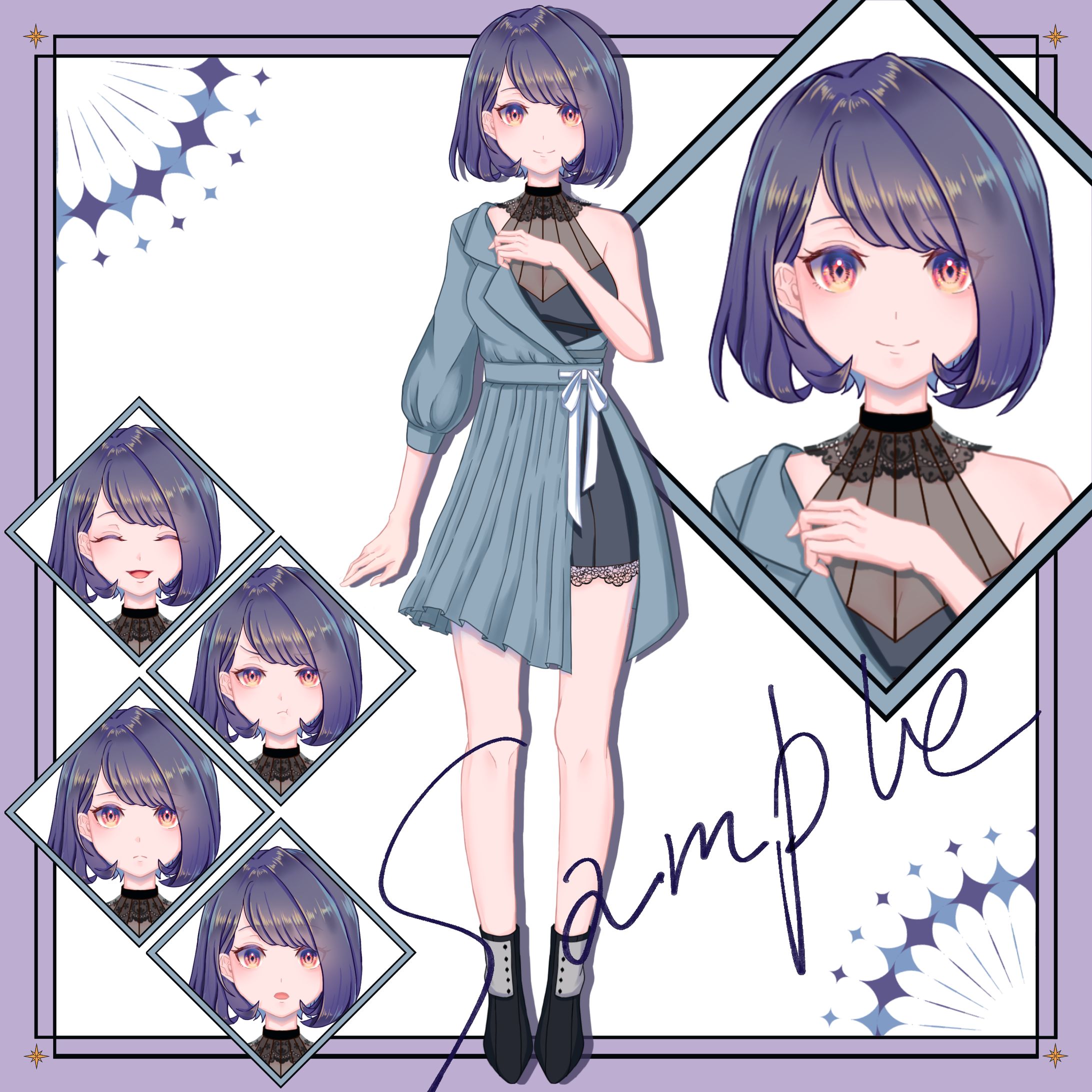 【立ち絵】女性-1