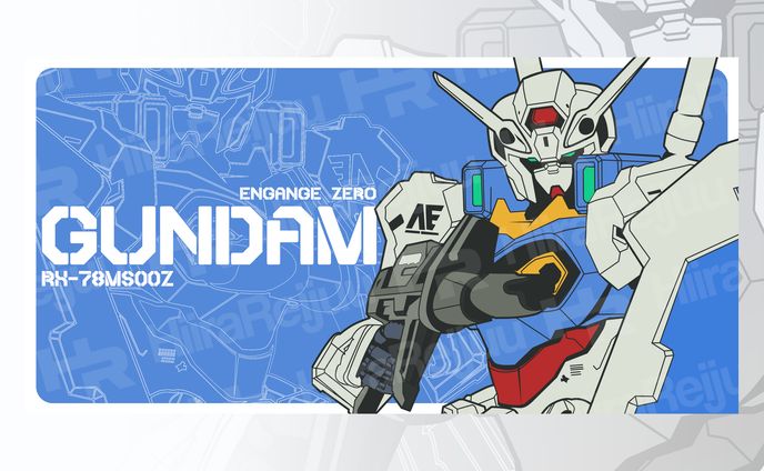 [Deskmat Design] -Engange Zero Gundam