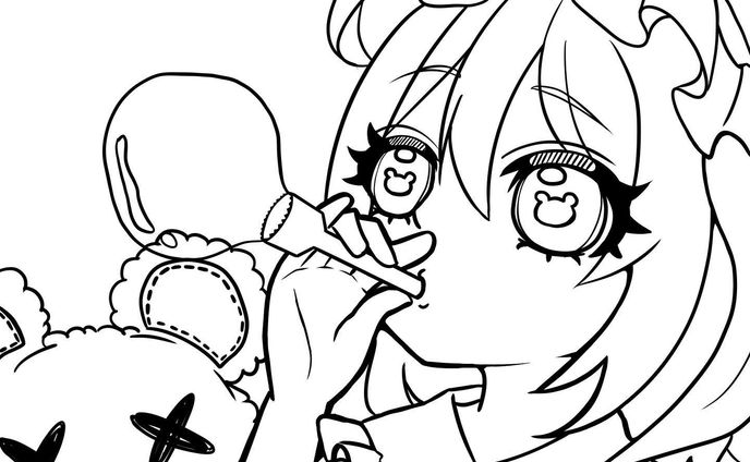 ひとりぼっちは、つまんないの

#フラン
#フランドールスカーレット 
#東方Project
#シャボン玉
#テディベア 
#イラスト好きな人と繋がりたい 
#絵描きさんと繋がりたい