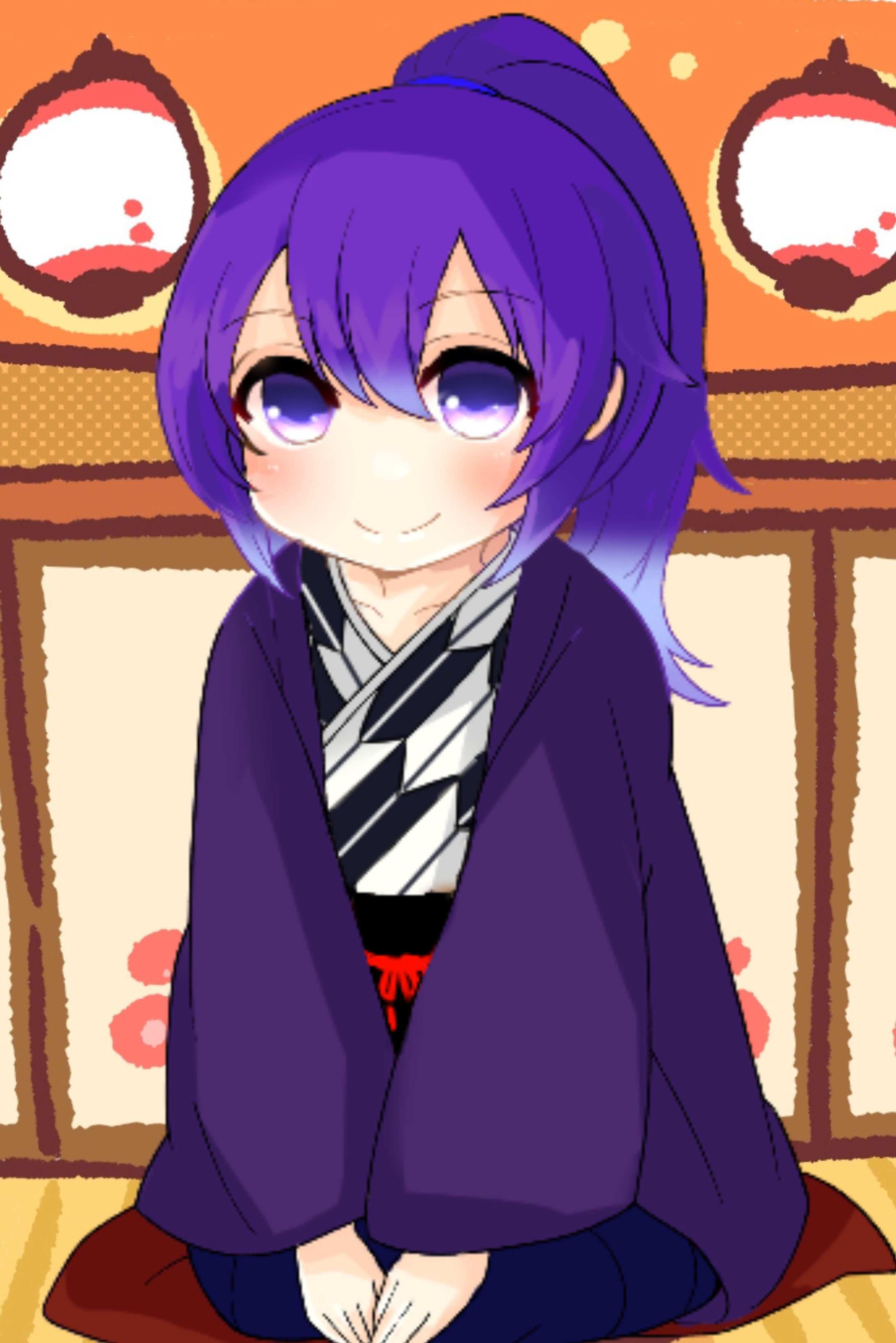 落語家らばちゃさん　リメイク絵-1