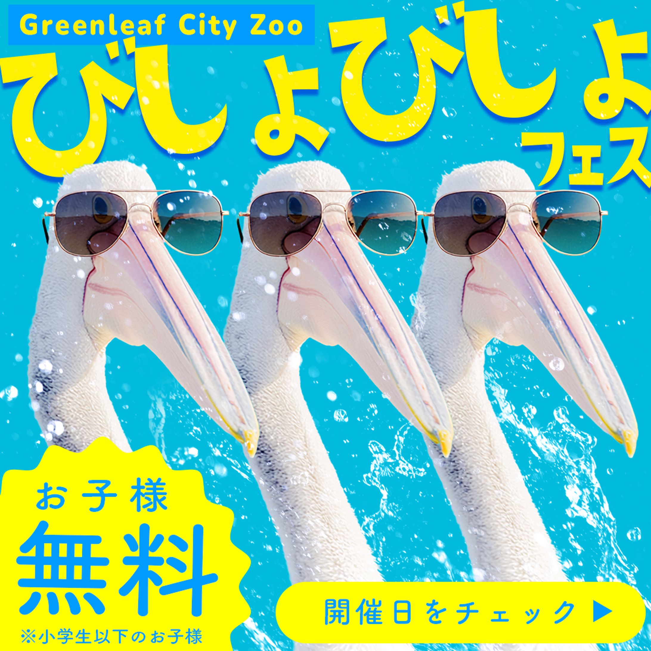 【架空】Web広告バナー｜動物園イベント-1