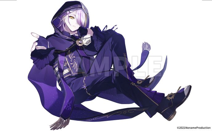 宵待ヒサメ様 MV・生誕グッズイラスト