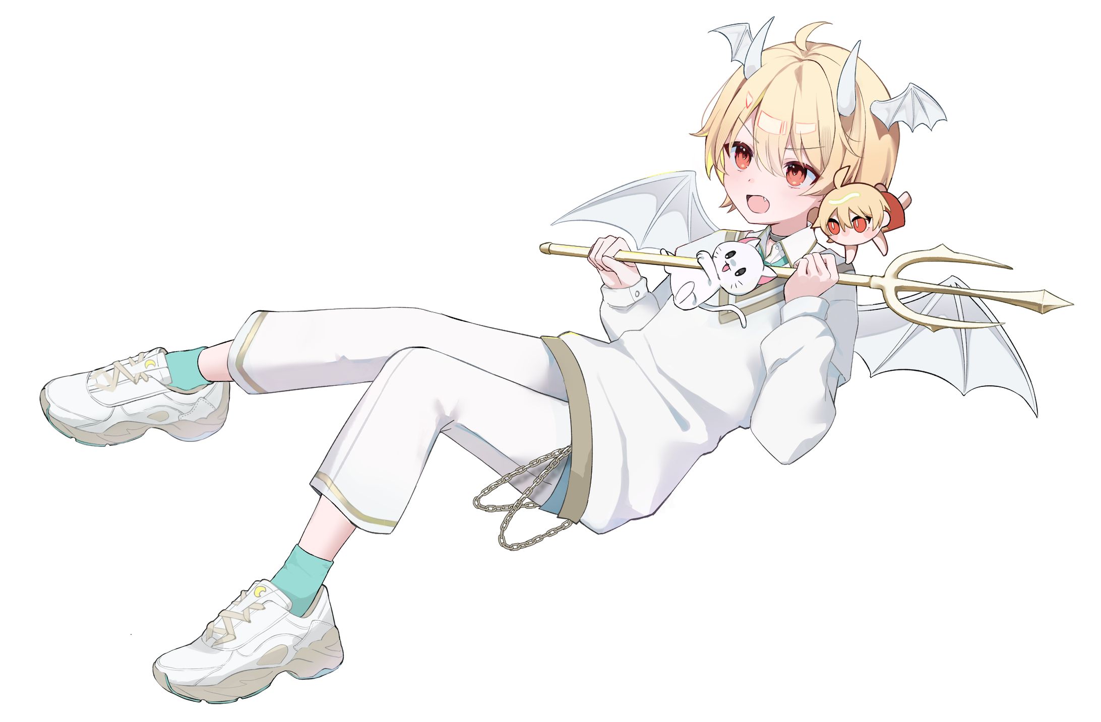 デビルじゃないもん 歌ってみた用全身イラスト　 きらきらり様-1