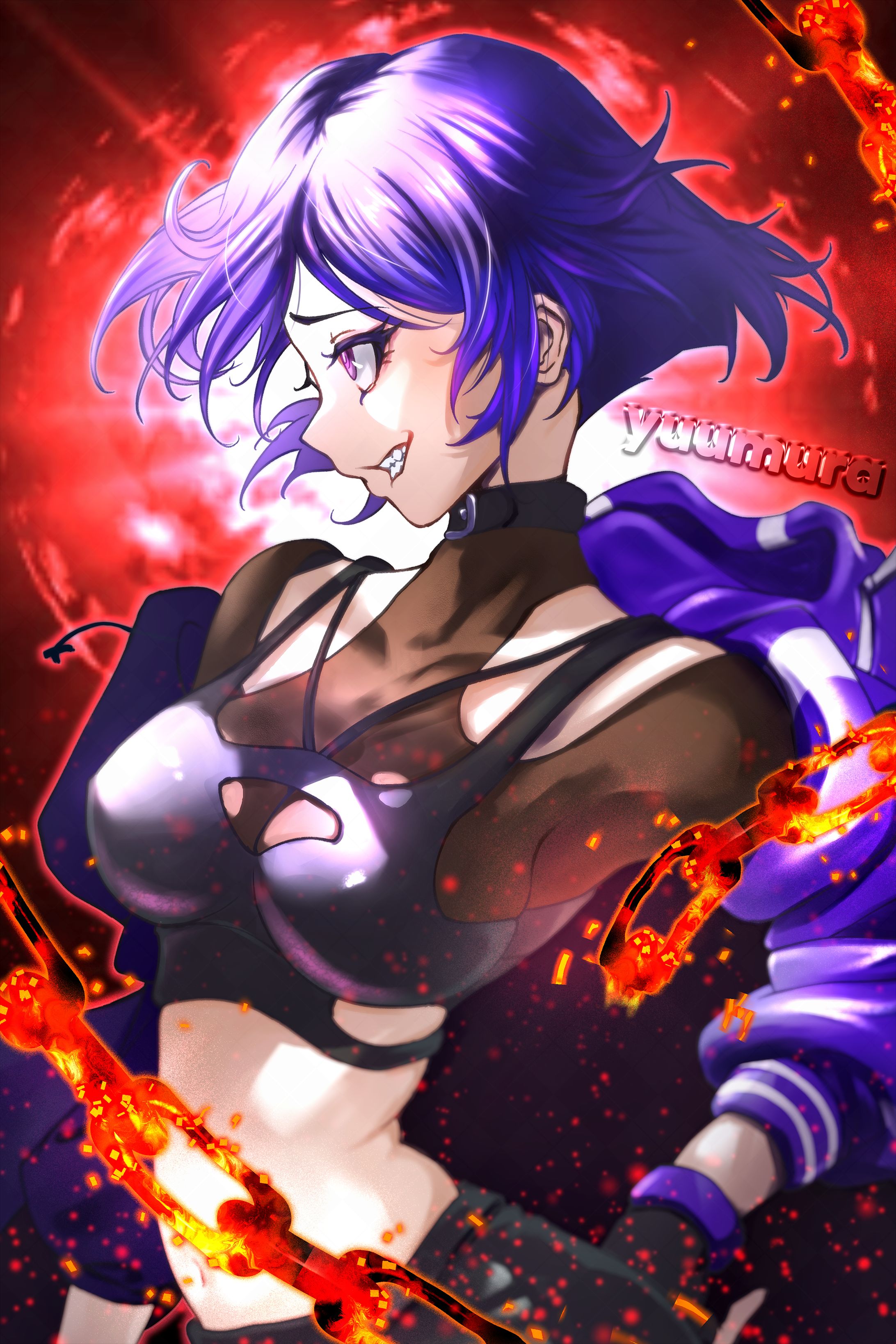 麗奈　横顔（鉄拳8二次創作）-1