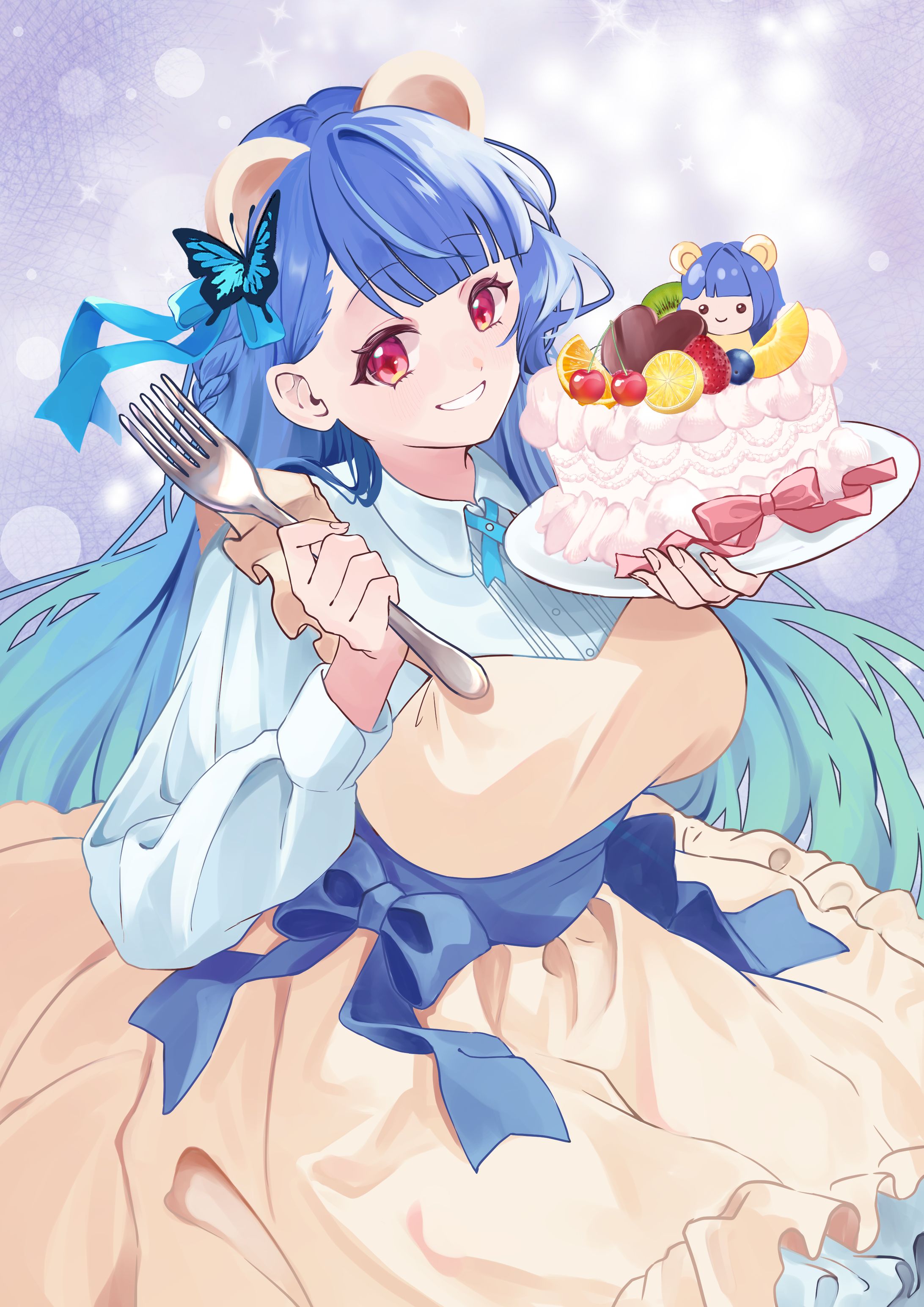 夢宮るんた様誕生日イラスト-1