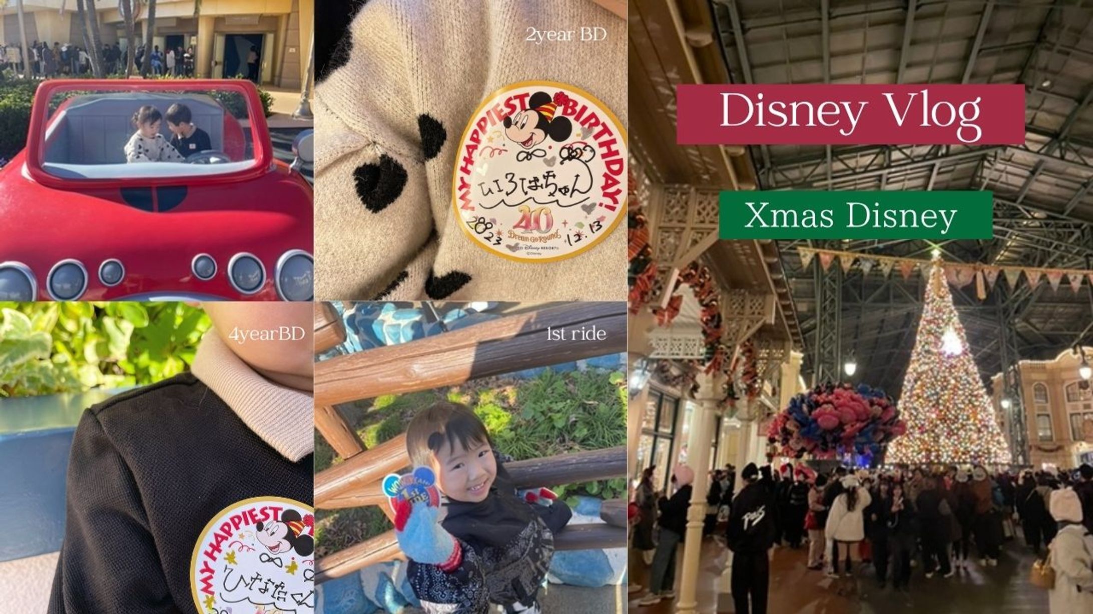 【サムネイル】Disney Vlog-1