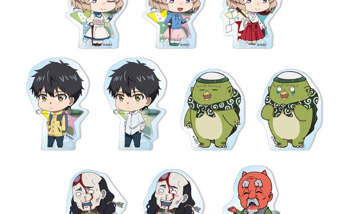 TVアニメ『虚構推理』グッズSDイラスト