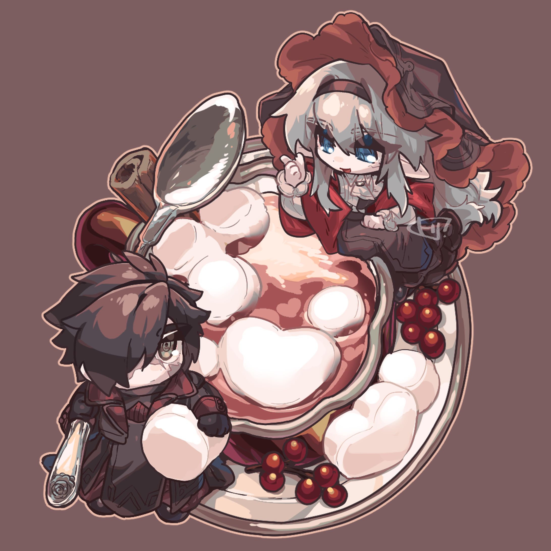 モチーフ系デフォルメ絵-1