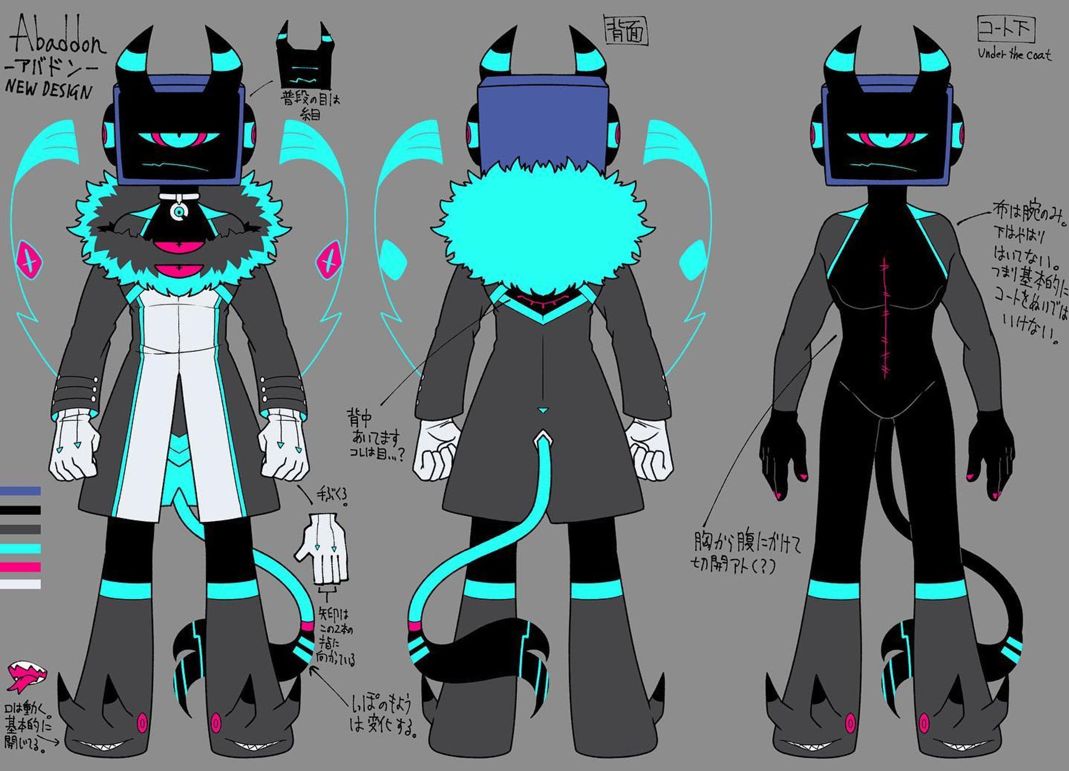 #イラスト #人外 #オリジナルイラスト 
#オリジナルキャラクター #illustration #monster #originalcharacter #objecthead #異形頭 #cyber #characterdesign #touseioc

I modified his design material and reposted it.

He awakens when he sings and when his dear companions are in danger.
Everyone says it's a different person, but it's not yet revealed who he is.-1