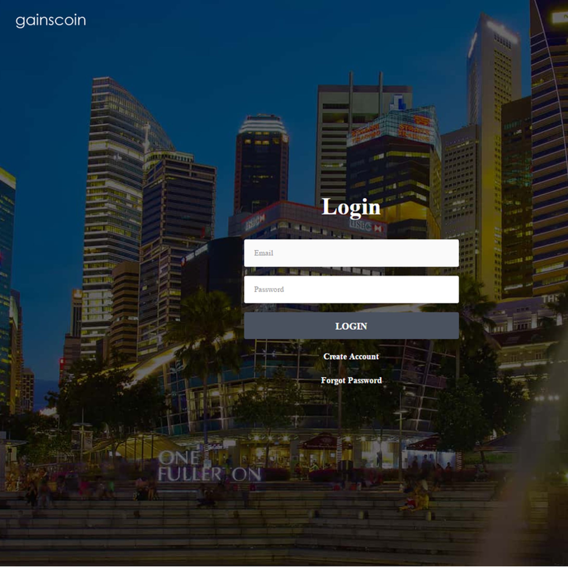 GetGains Cryptocurrency Management System-1