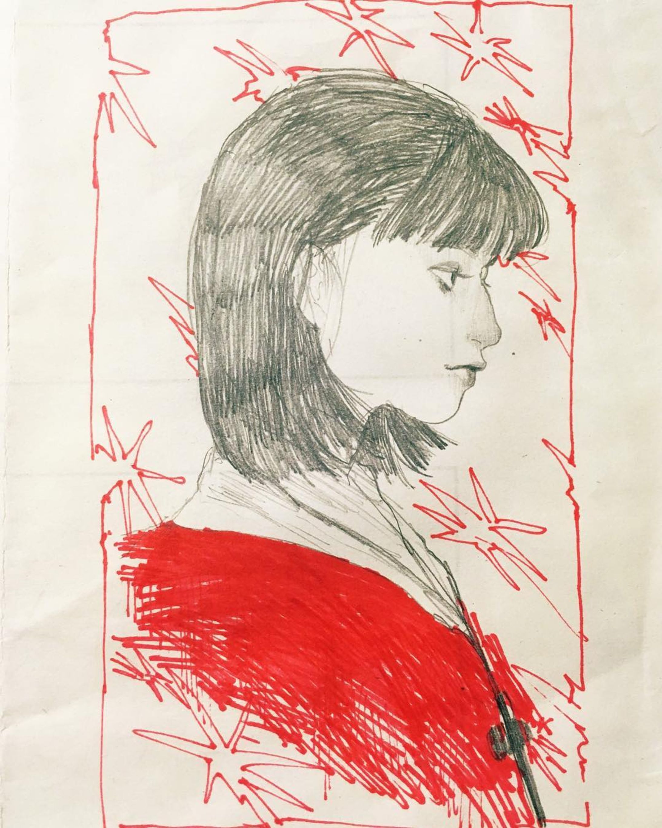 #drawing #croquis #illustration 
赤のやつで描いたやつ(日本語不自由)

#イラスト #イラストレーター #イラストレーター募集 #イラスト依頼 #イラストオーダー #ガールズイラスト #イラストオーダー受付中 #線画 #挿絵 #絵 #イラスト好きな人と繋がりたい #illustration #illustgram #artwork #illustrationwork #girlsillustration #illustrator #artist #drawing #art #painting-1