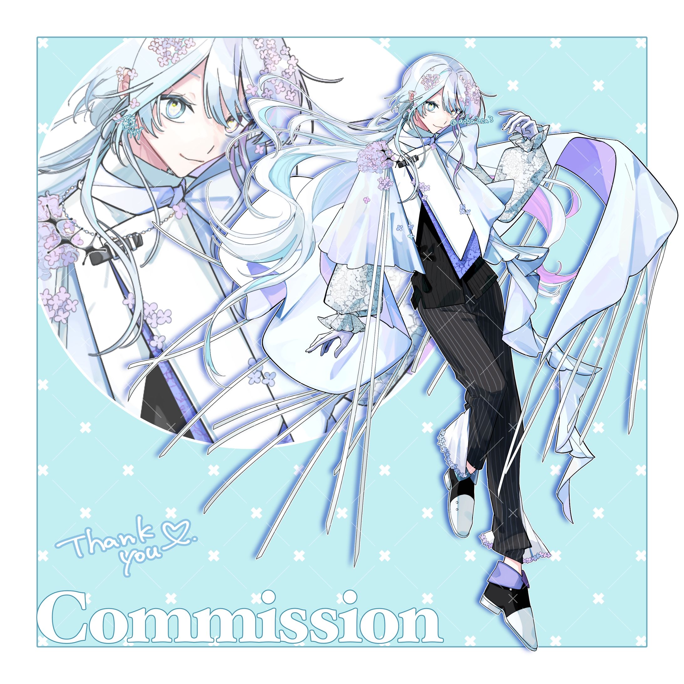 立ち絵・デザイン／クラゲモチーフ人物-1