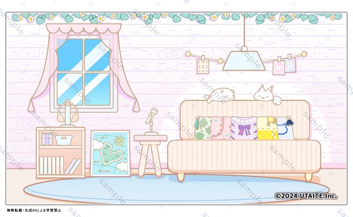きみとぴあ！様　動画用配信背景