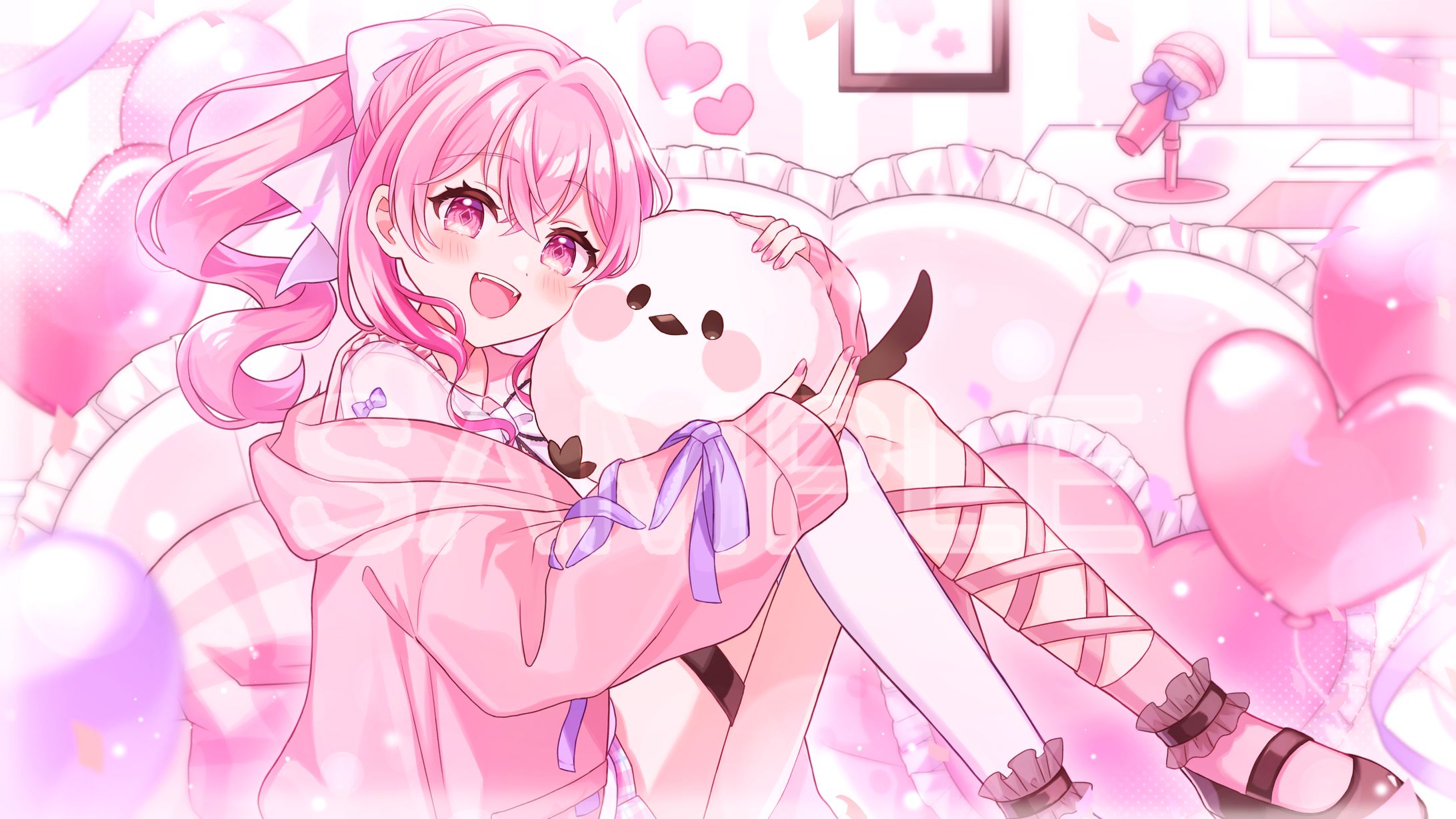 【Work】愛音えみ様　記念日お祝いイラスト-1