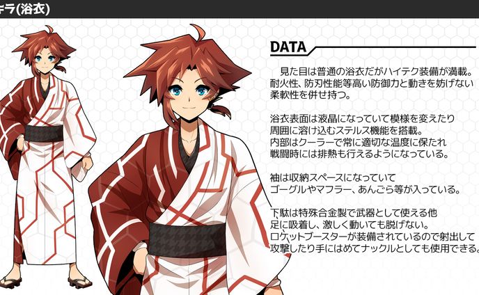 十文字アキラ浴衣衣装