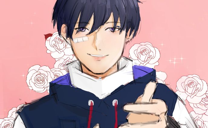 Iso Fanart (sketch lineart)