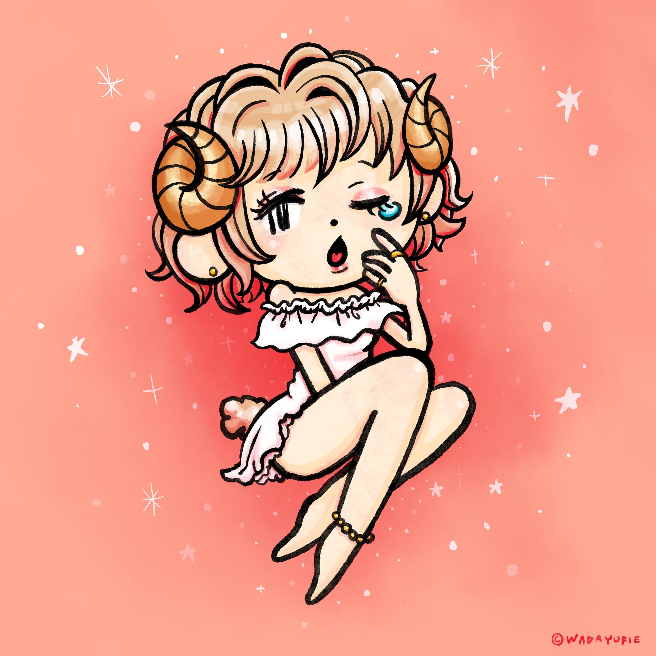 12星座の女の子-1