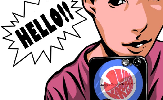 デザイン、イラスト、rock’n’roll