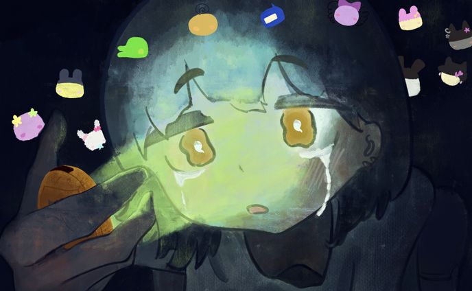 悲しいたまごっち