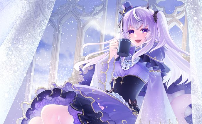 ライバーイラスト（夜之まもの様）