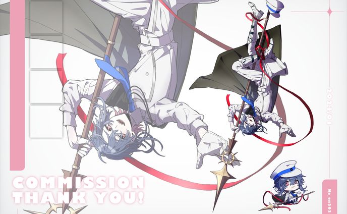 【ご依頼】TRPG立ち絵 / 2024.01