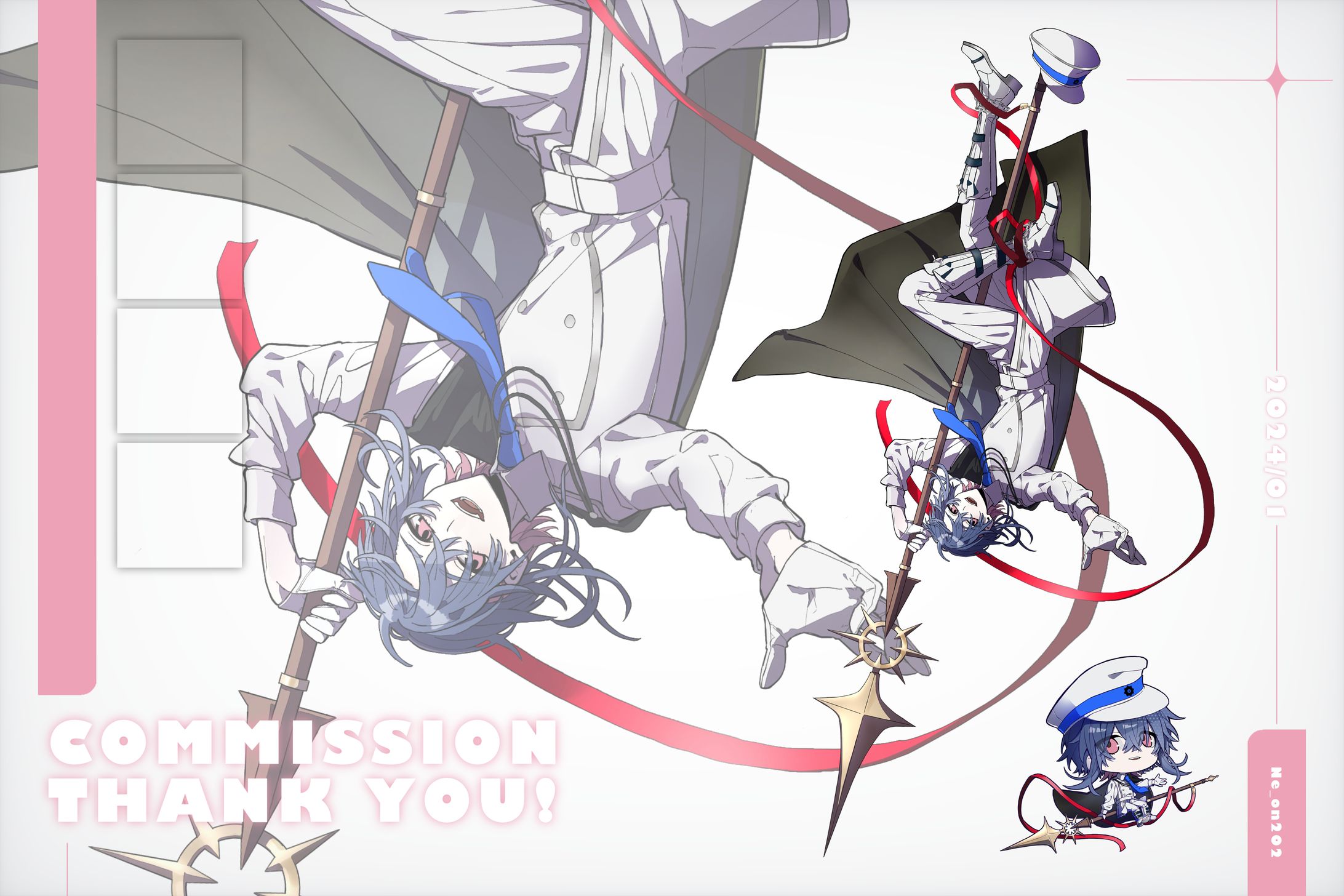 【ご依頼】TRPG立ち絵 / 2024.01-1