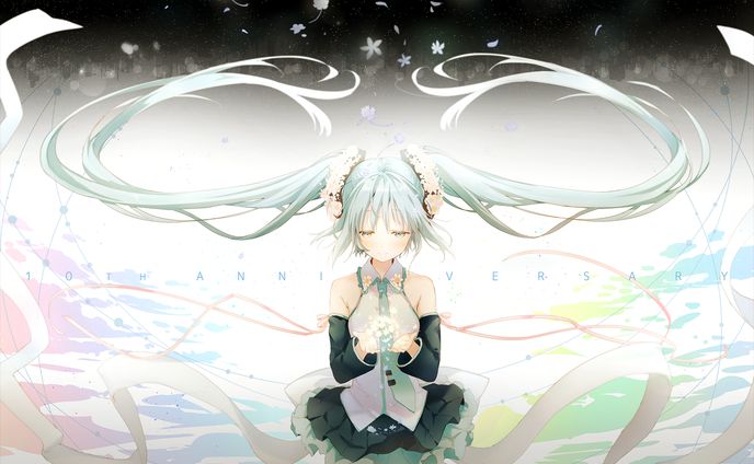 「初音ミク16周年Art Book」画集掲載