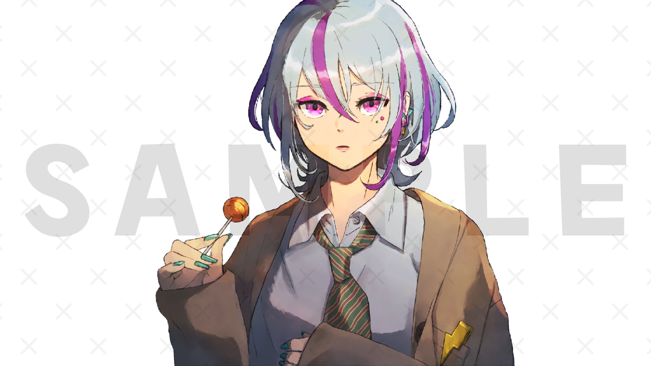 【七星ニナ様】歌ってみた用イラスト-1