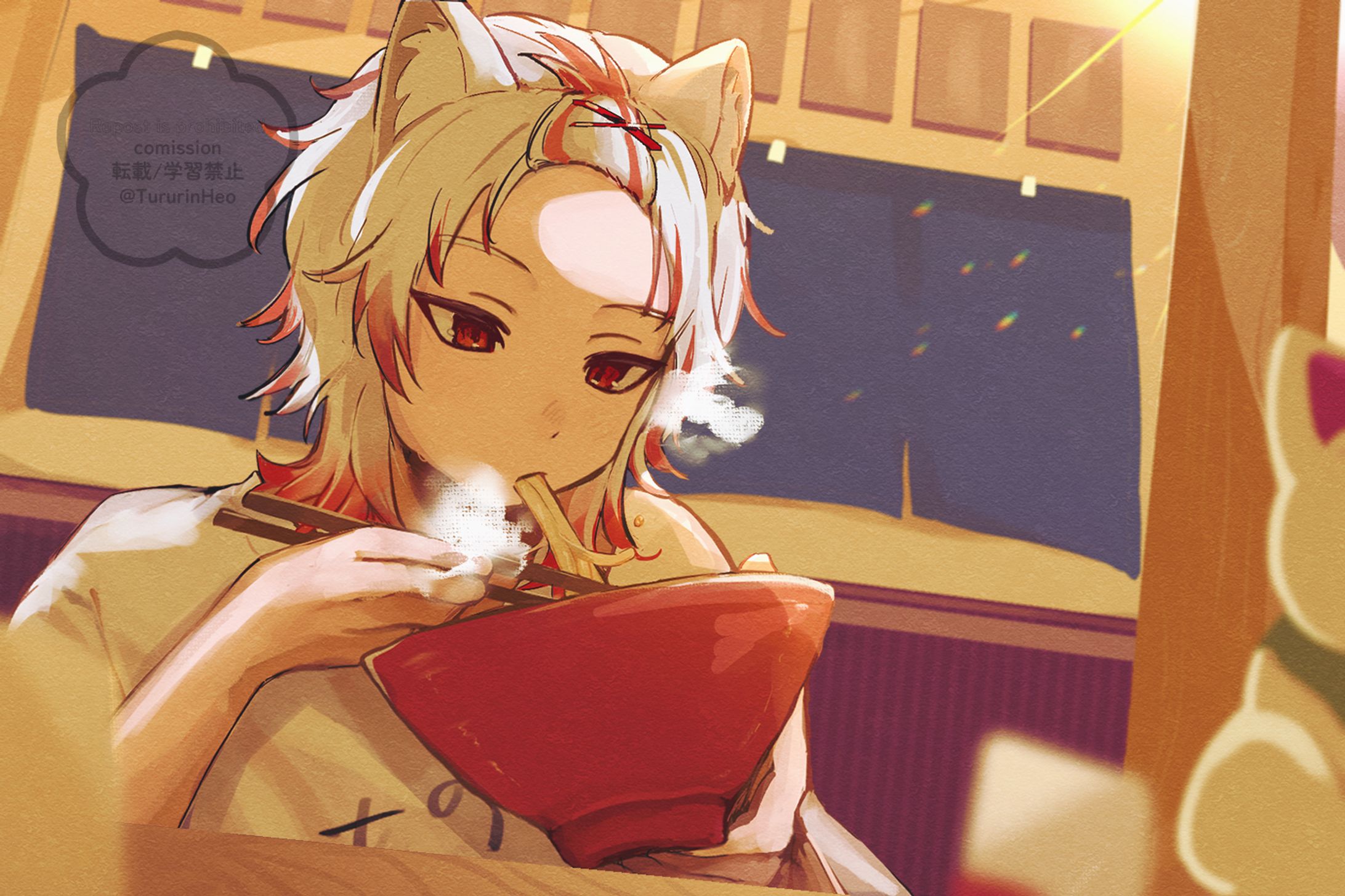 Vライバー 狼煙ジン様 活動用イラスト-1