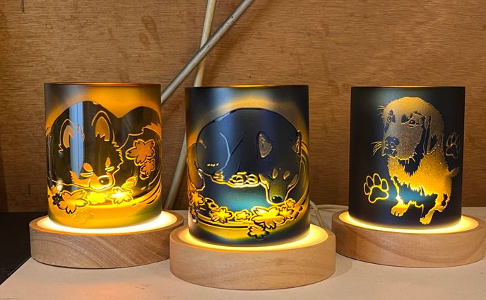 グラス作品