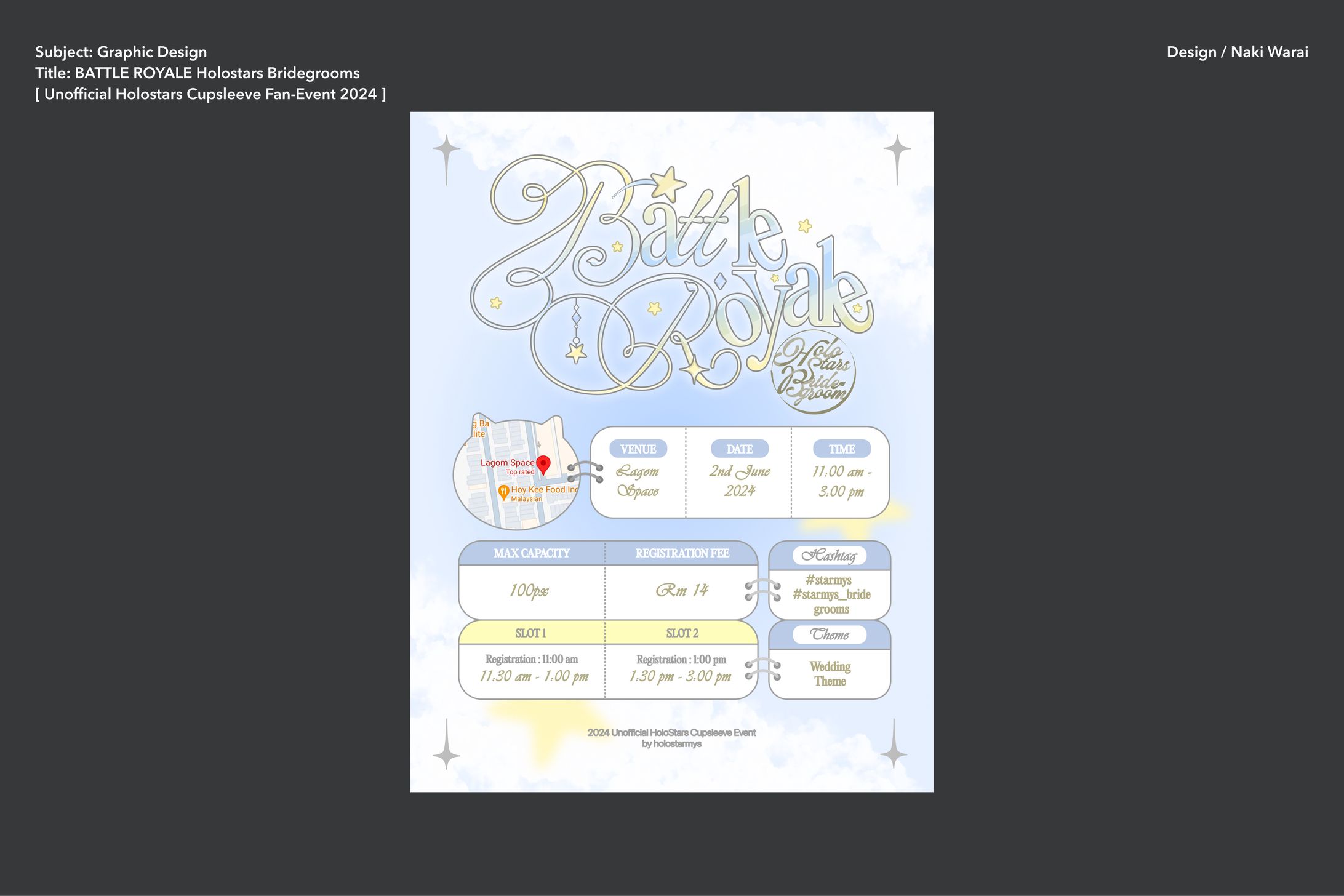 Event￤Battle Royale Holostars Bridegrooms [Unofficial Holostars Cupsleeve Fan-Event 2024]-1