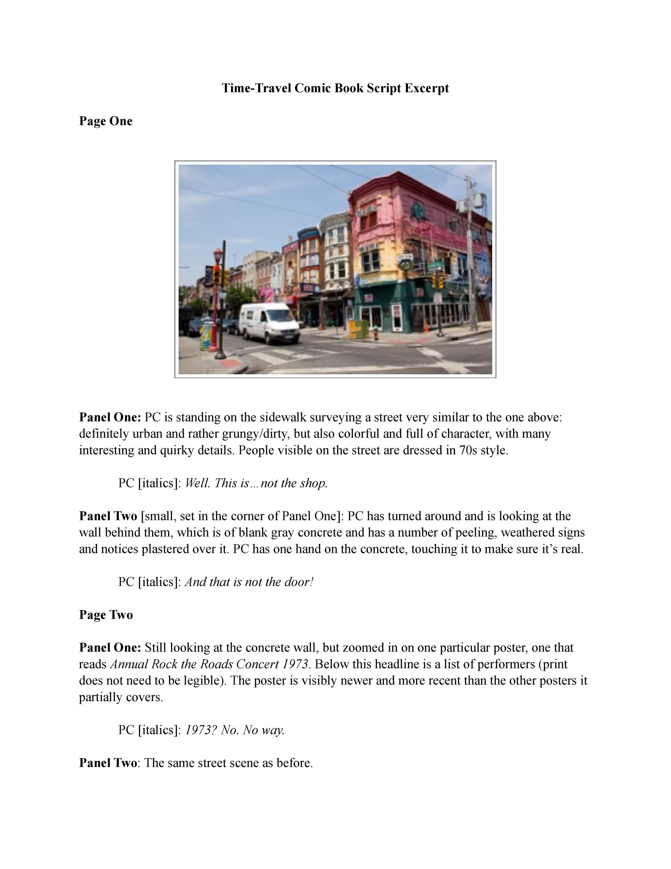 Comic Script Sample-1