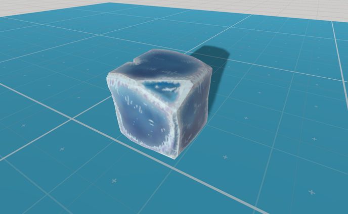 氷塊 3Dモデル制作