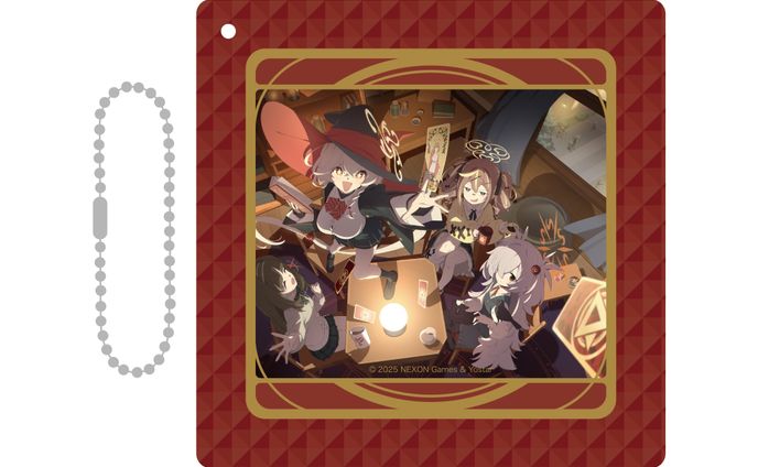 株式会社Yostar Shop ブルーアーカイブ「アクリルコースター（我らオカルト研究会！~学院の不思議と古の呪文~）」 商品企画・デザイン