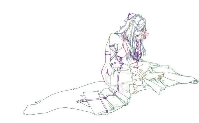 [二次絵]ニーアコラボ_デッサン