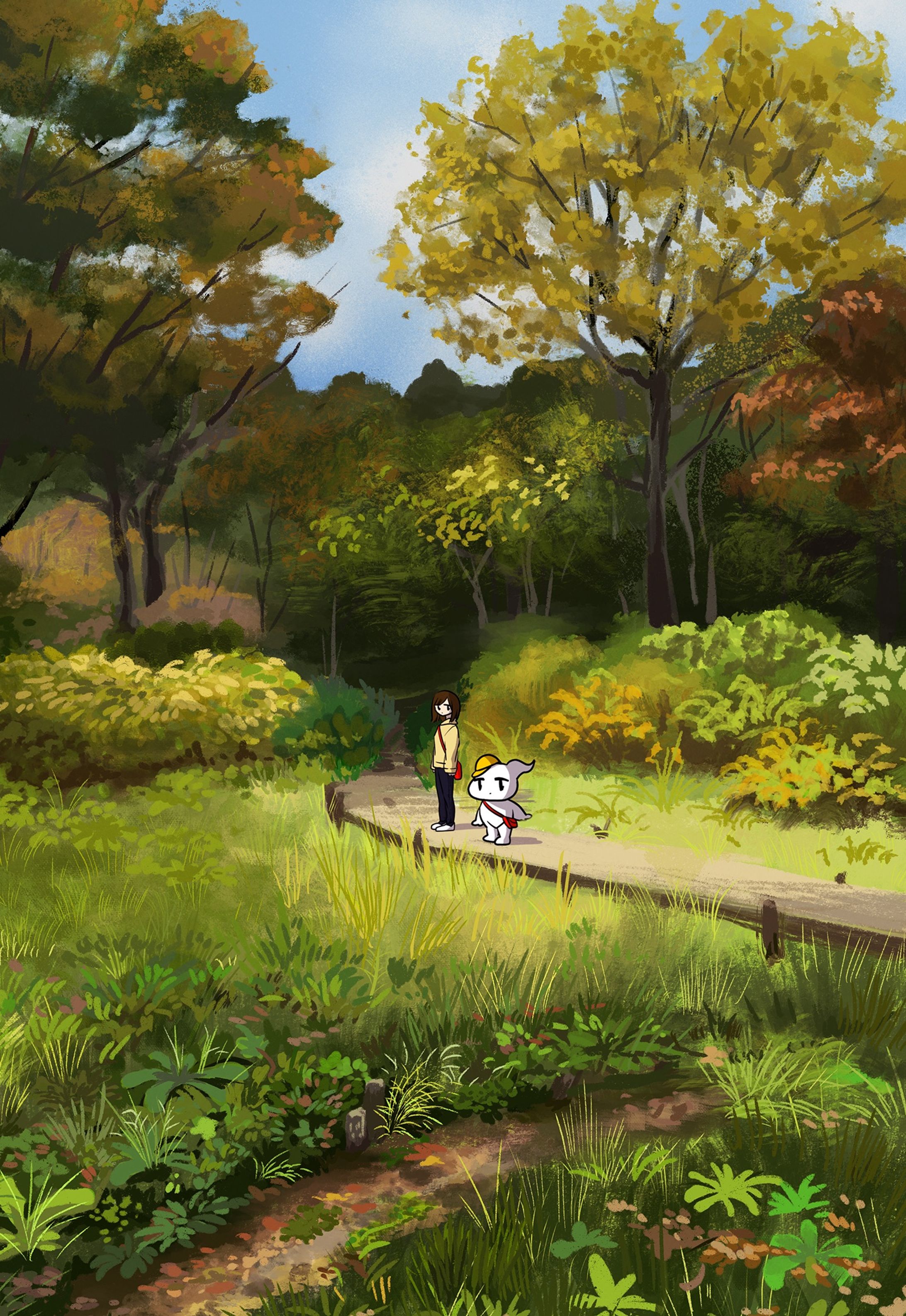 秋の植物園-1