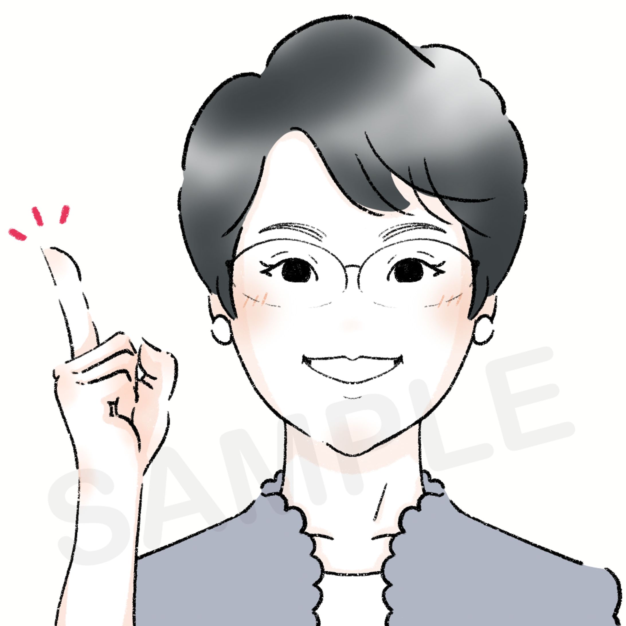 似顔絵｜サンドリーム販社さま-1