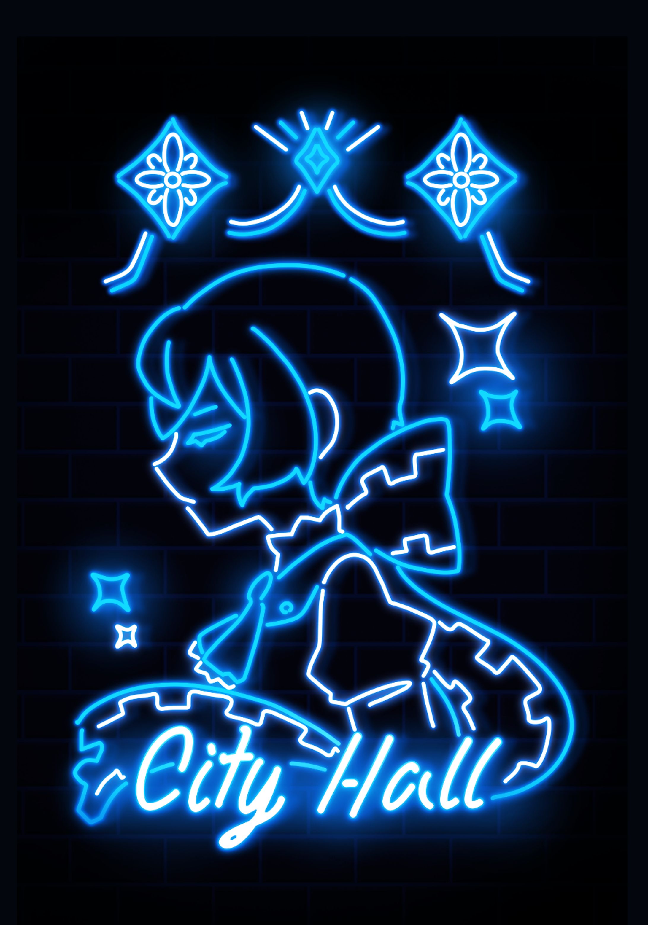 オリジナル作品　CITY  neon-1