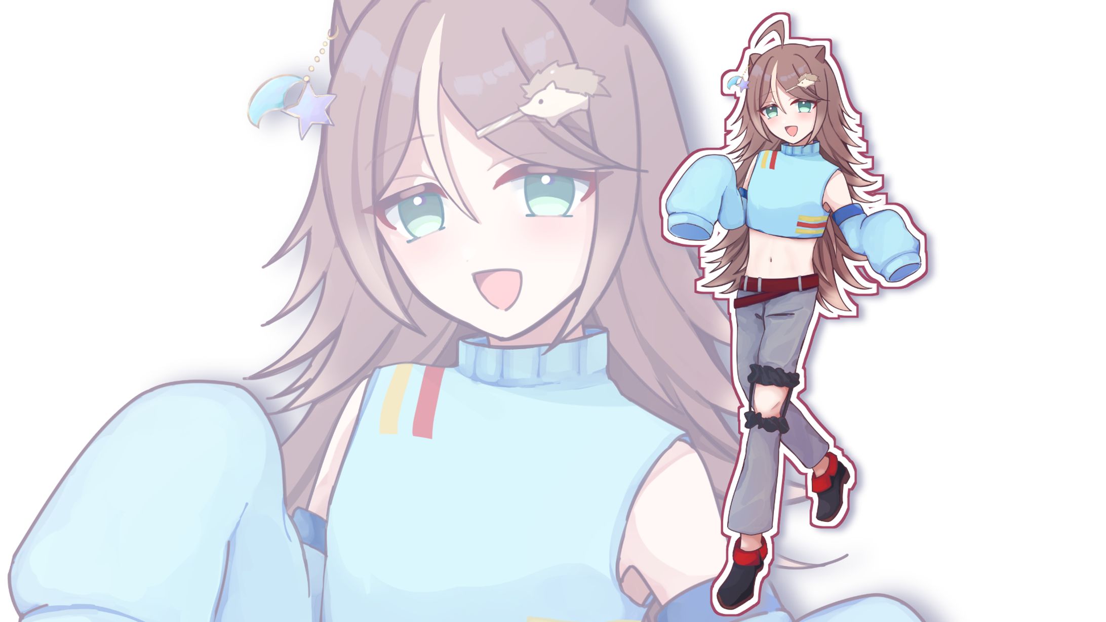 【お仕事】はりねずみお様 イラスト-1