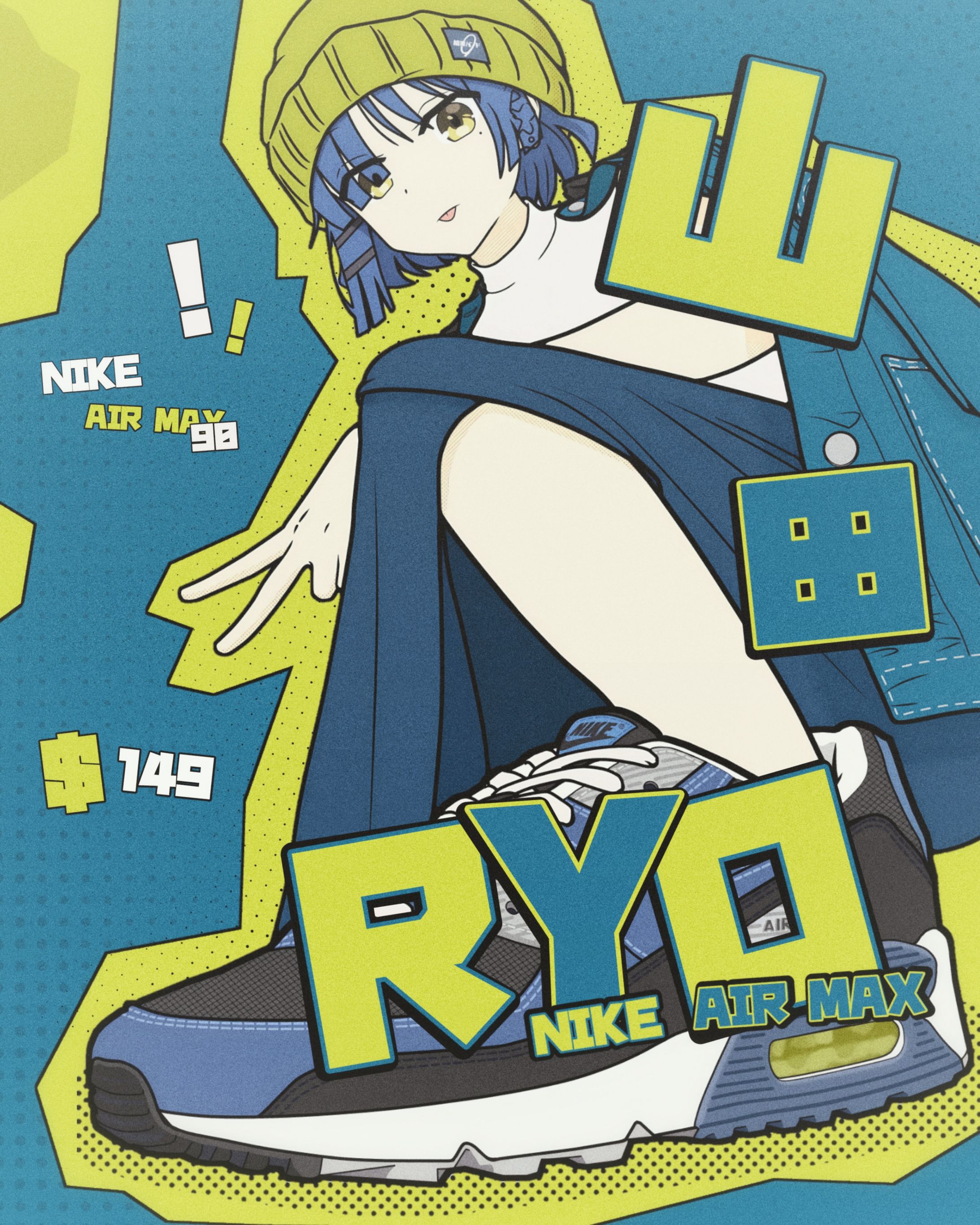 POSTER // Ryo - Bocchi the Rock!-1