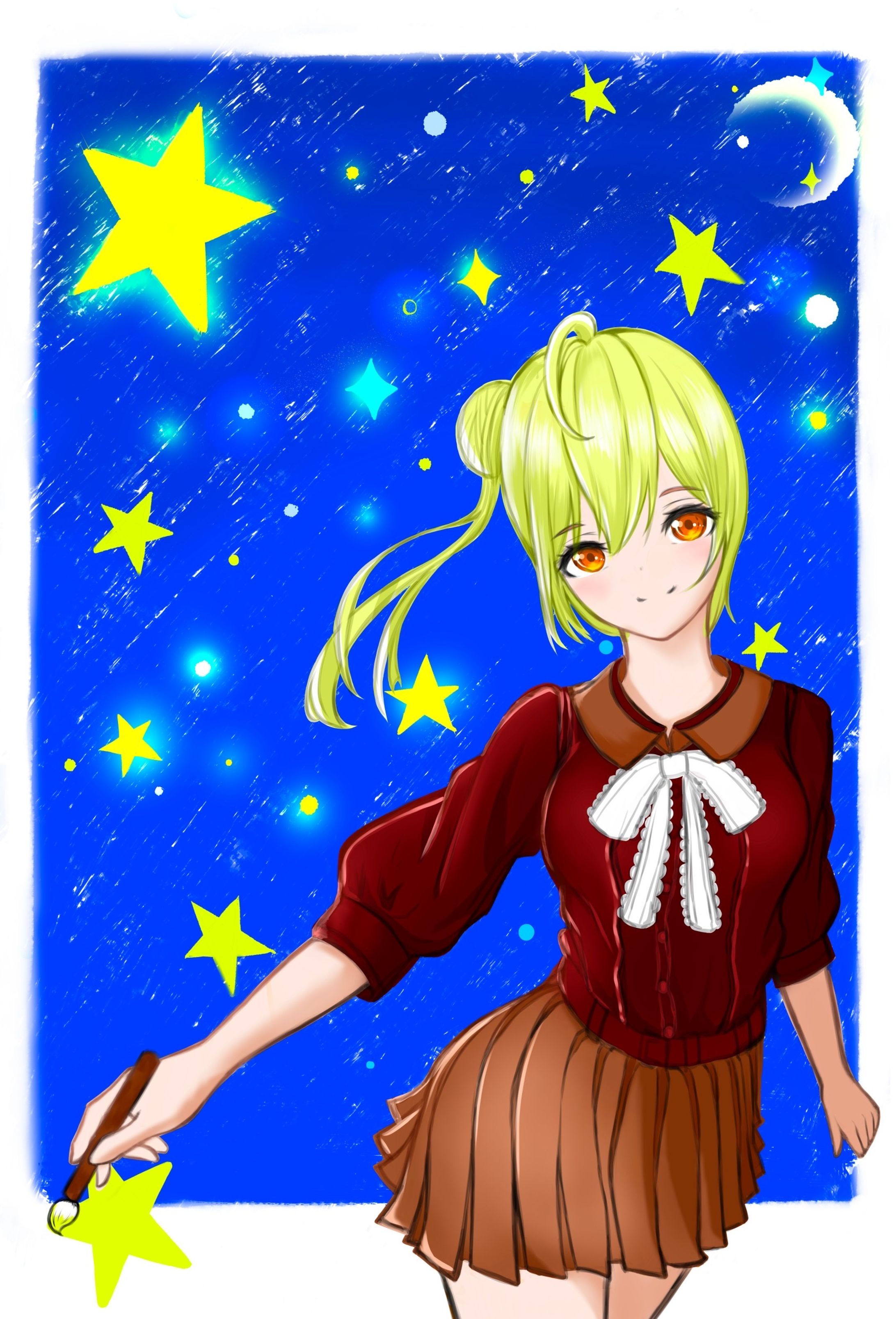 星を描く-1