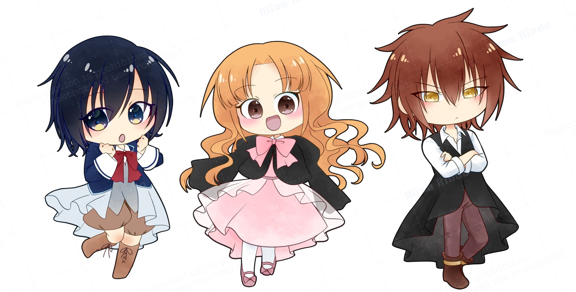 【SDイラスト】オリジナルキャラクター-1