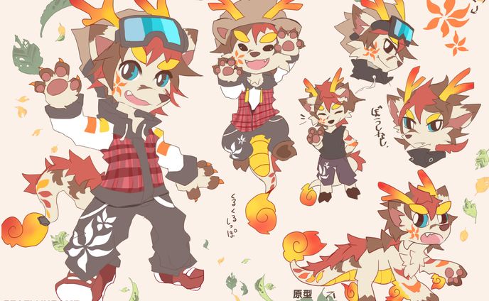 キャラクターデザイン　OC