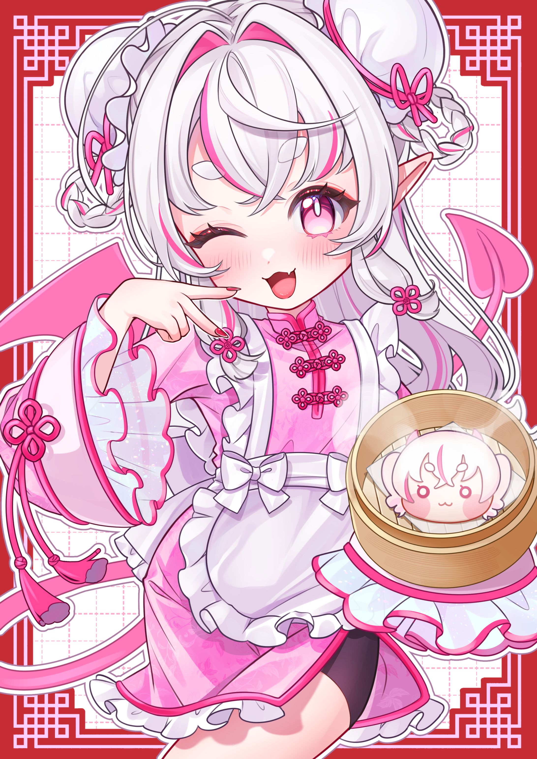 魔城リリィ様 チャイナ服-1