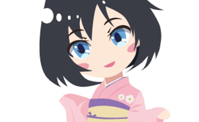 一枚イラスト、キャラクターアイテム