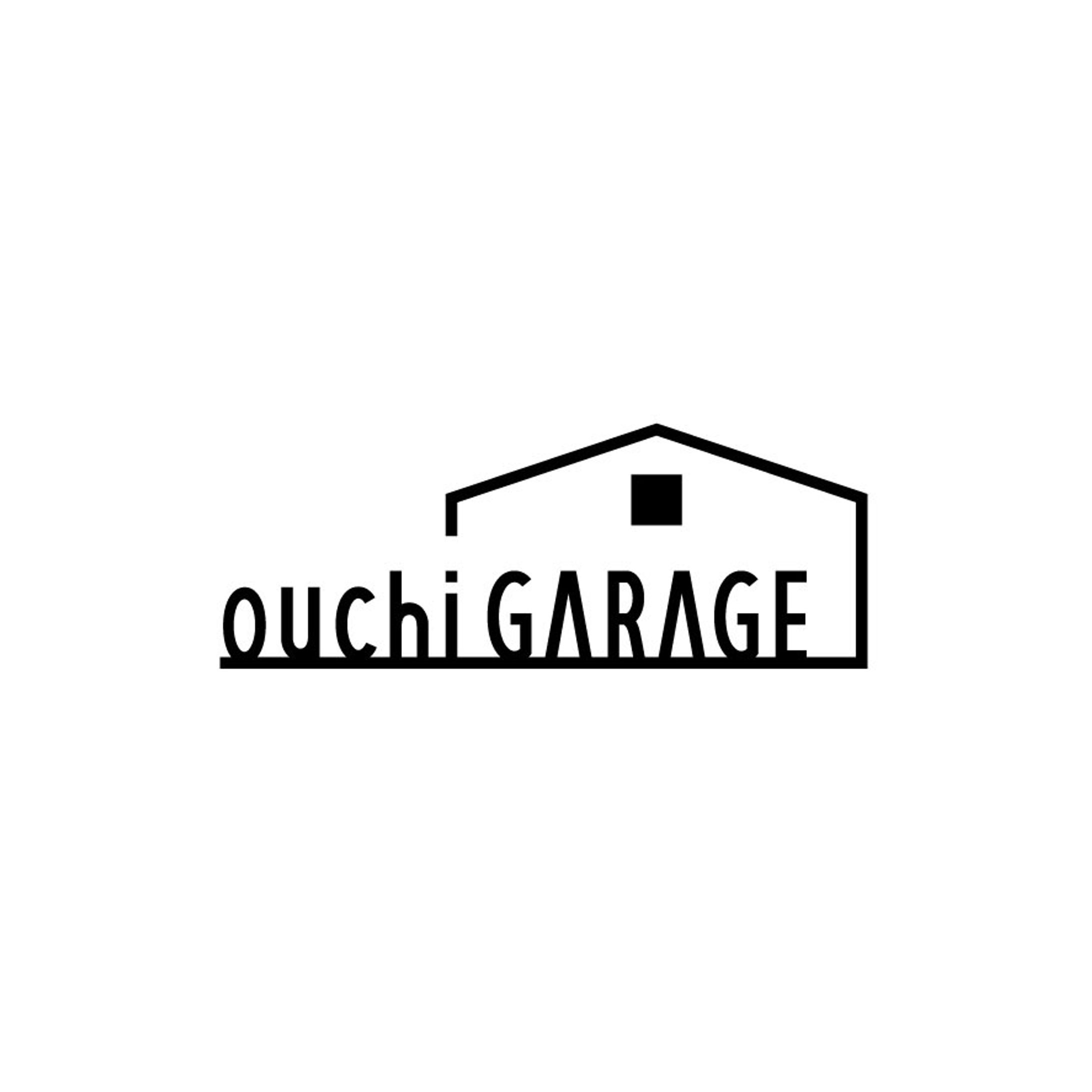 プラス株式会社さまファニチャーCo.さま「店舗ロゴ　ouchi GARAGE」-1